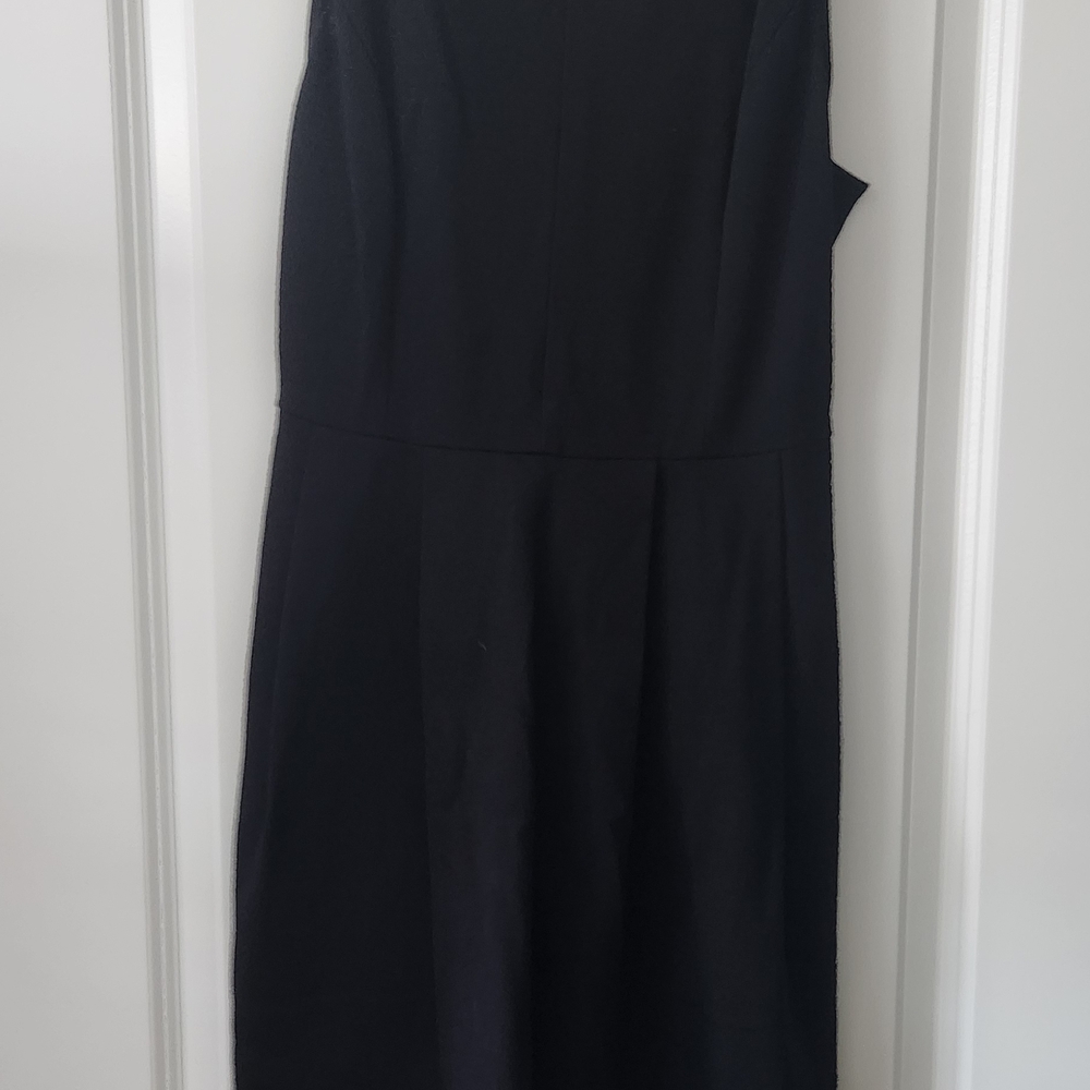 J. Crew Black Strapless Dress